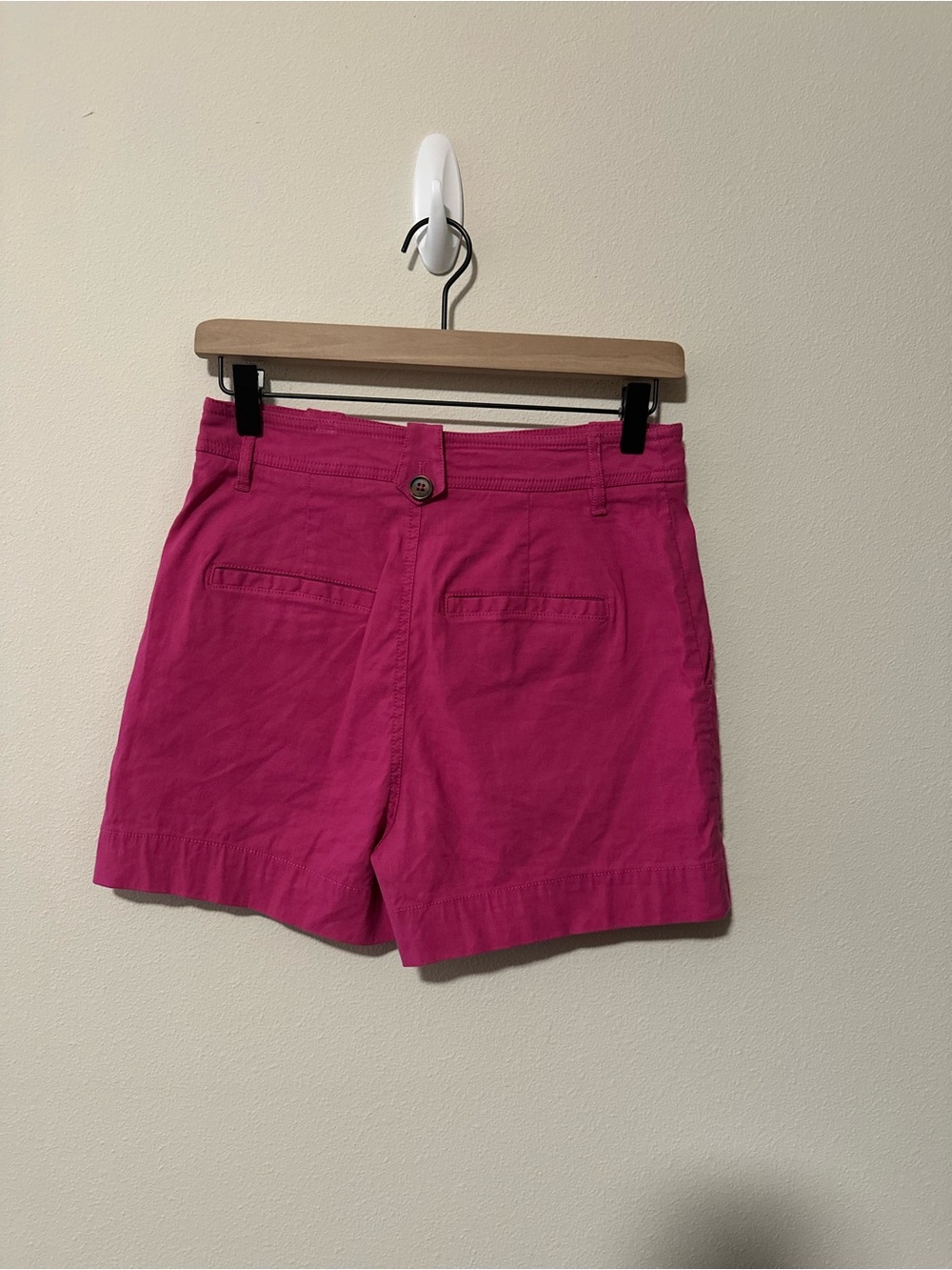 NWT Anthropologie Maeve Classic High Rise Shorts in Pink size 2 - Picture 9 of 9